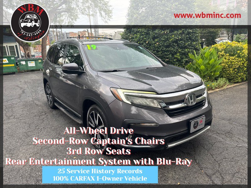 Used 2019 Honda Pilot Elite image 1