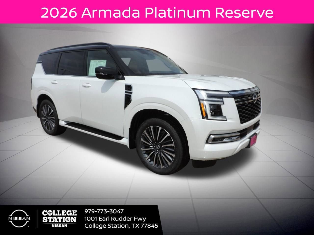 New 2026 Nissan Armada Platinum Reserve image 1