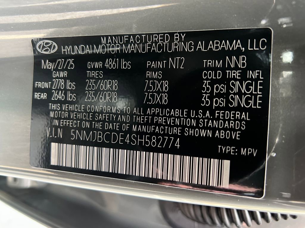 Used 2025 Hyundai Tucson SEL AWD/4WD image 26