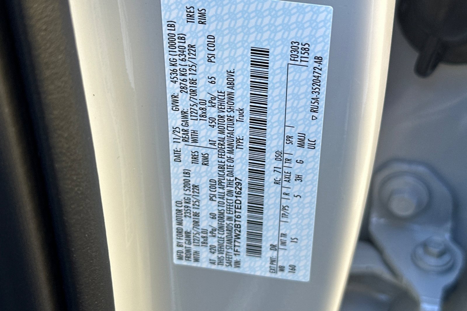 New 2026 Ford F250 XL w/ STX Appearance Package image 26