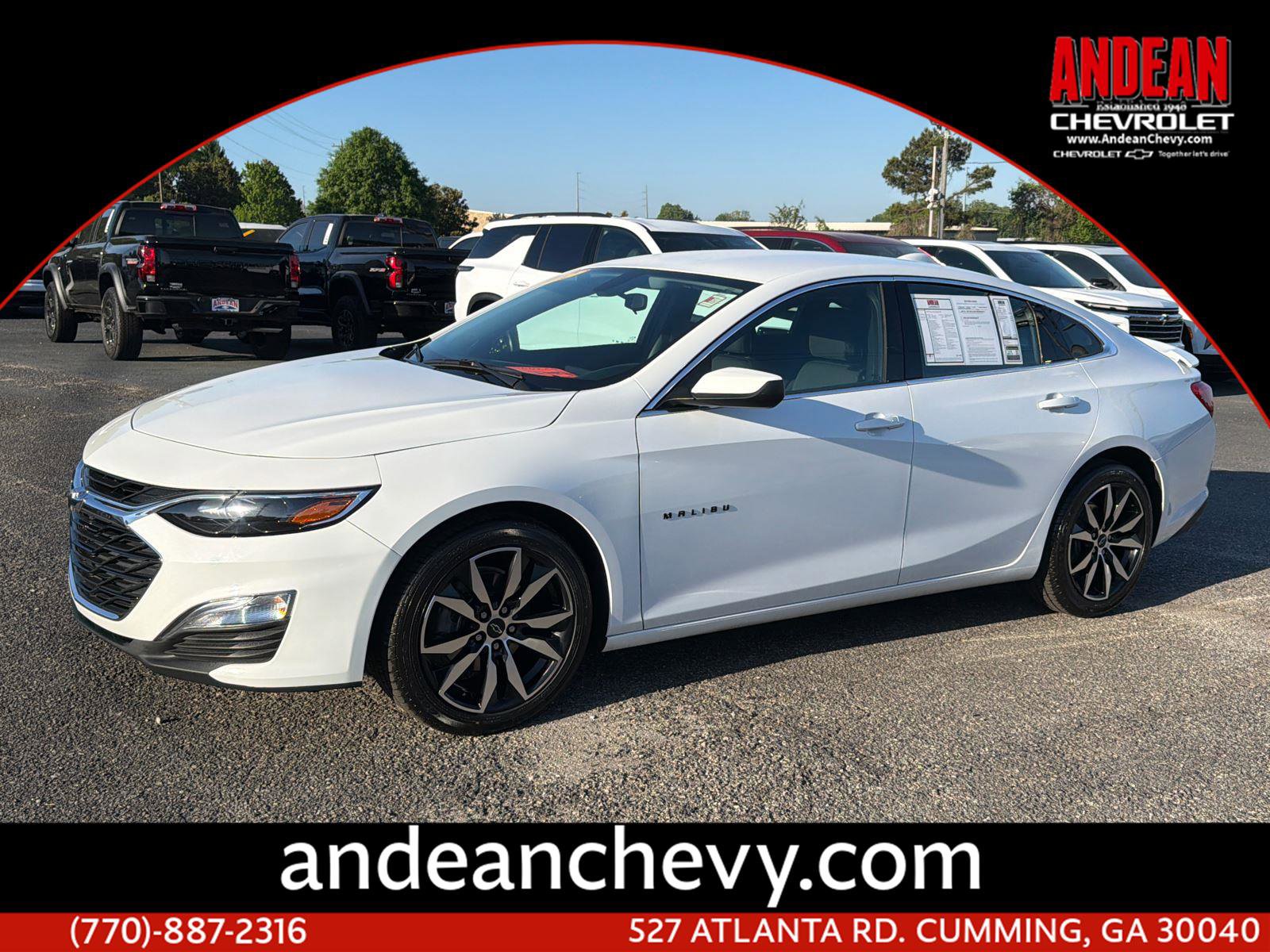 Certified 2022 Chevrolet Malibu RS w/ LPO, Convenience Package 1 image 1