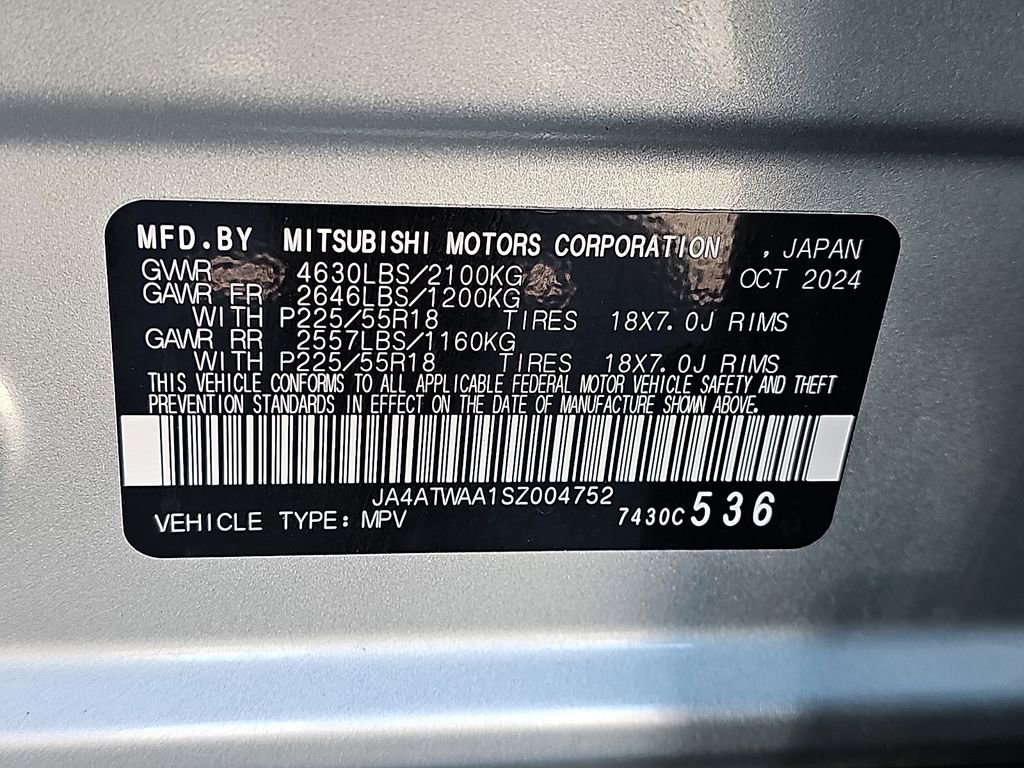 Used 2025 Mitsubishi Eclipse Cross SE image 29