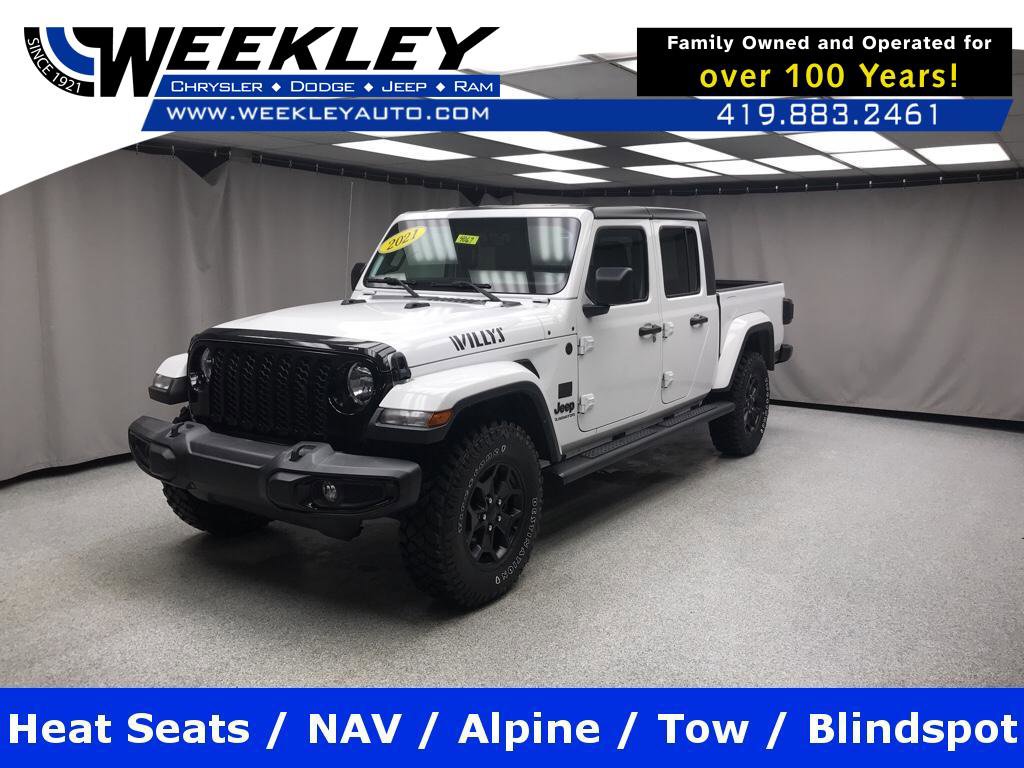 Used 2021 Jeep Gladiator Willys image 1