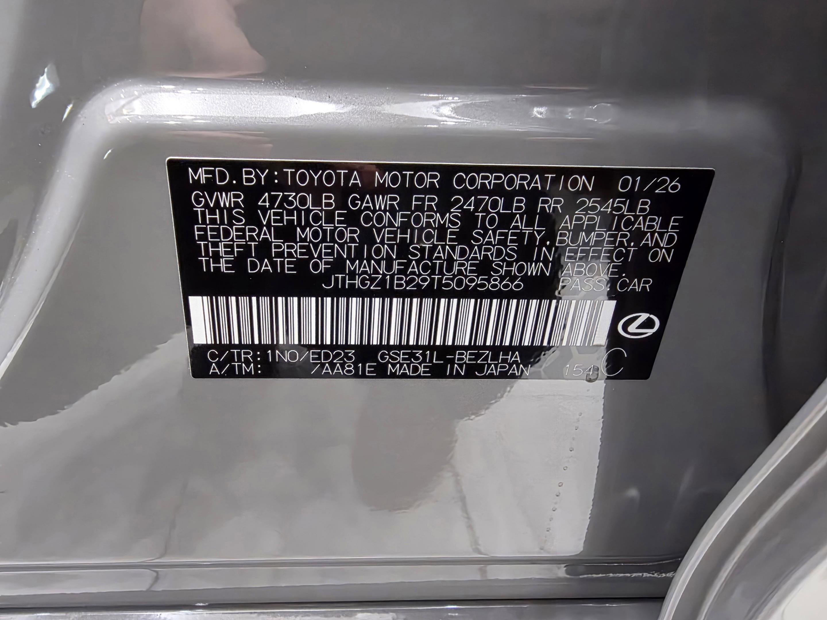 New 2026 Lexus IS 350 F Sport image 26