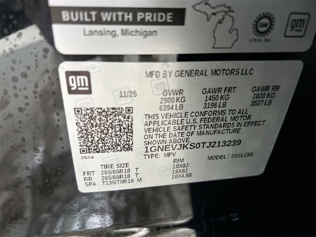 New 2026 Chevrolet Traverse Z71 w/ Enhanced Driving Package image 29