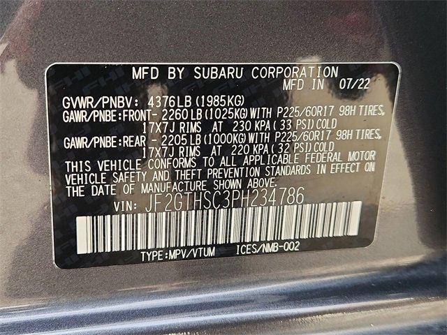 Used 2023 Subaru Crosstrek 2.5i Sport image 32