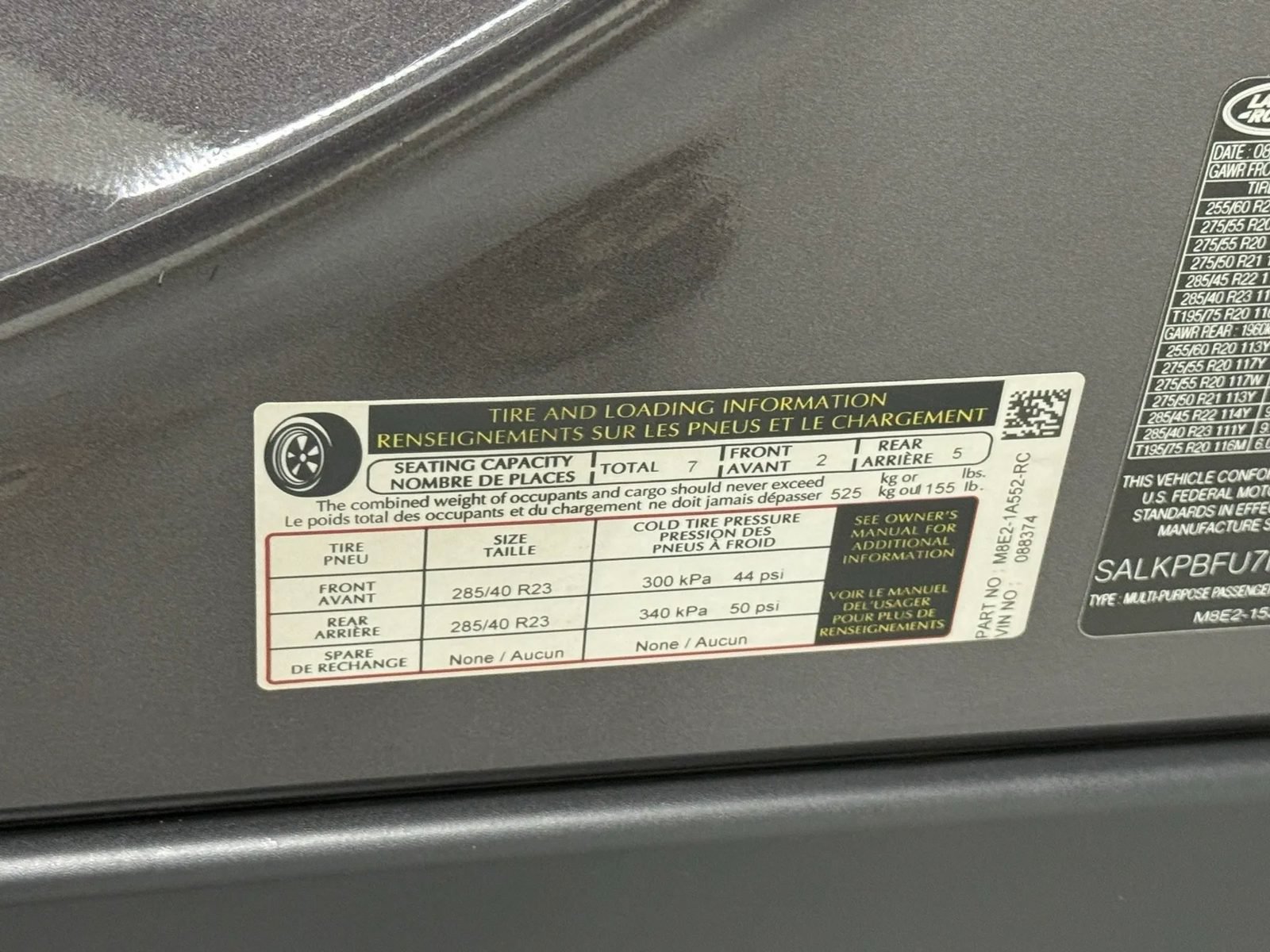 Used 2023 Land Rover Range Rover Long Wheelbase SE AWD/4WD image 54