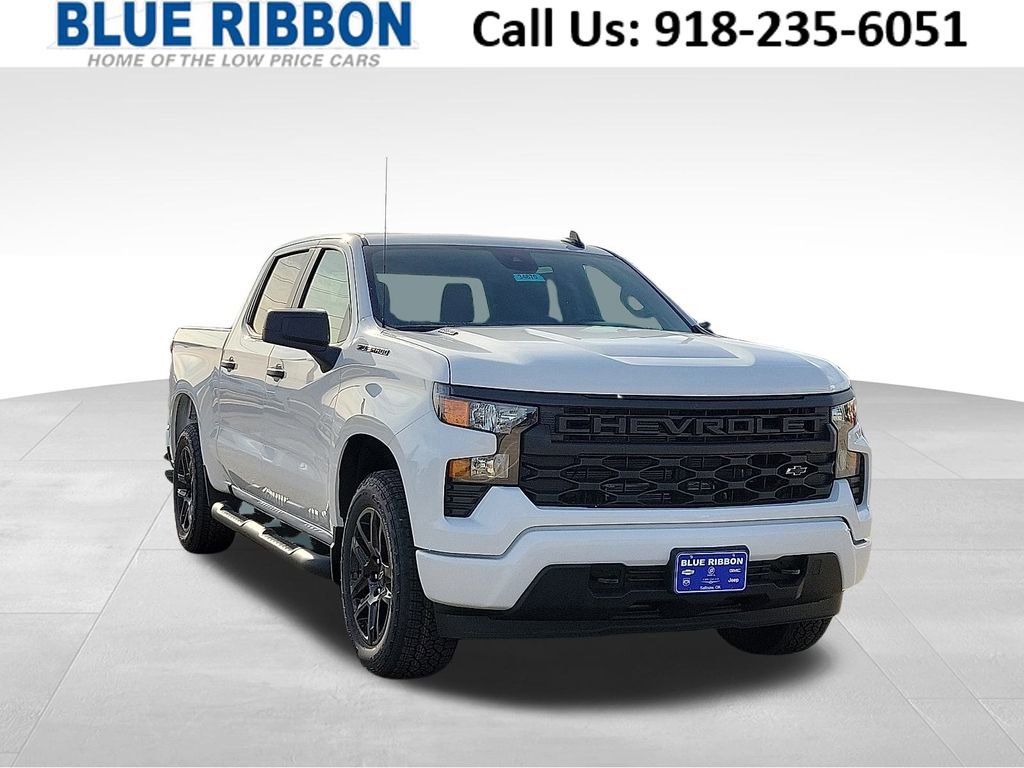 New 2026 Chevrolet Silverado 1500 Custom w/ Turbomax Blackout Package image 1