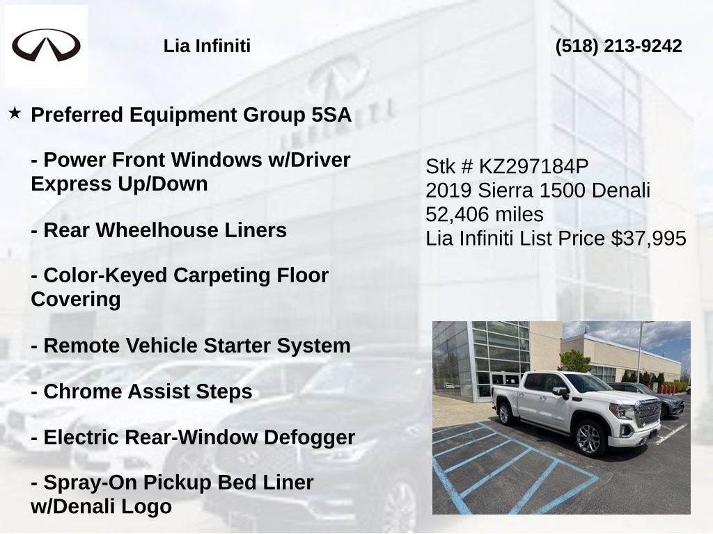 Used 2019 GMC Sierra 1500 Denali w/ Denali Ultimate Package AWD/4WD image 20