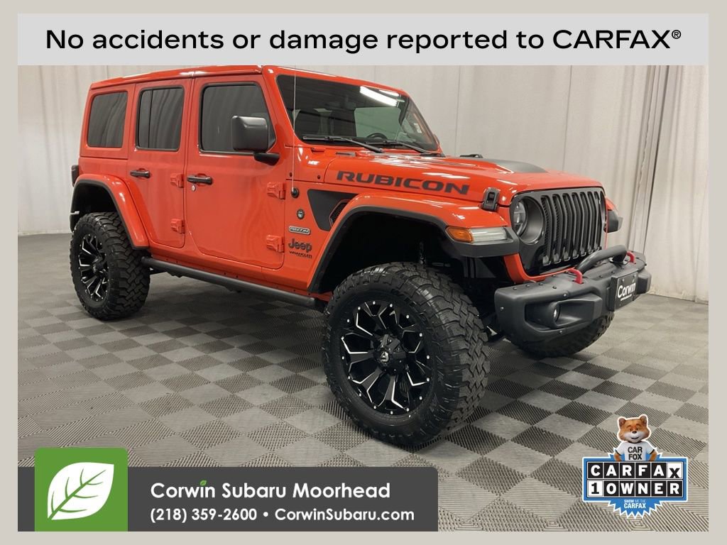 Used 2020 Jeep Wrangler Unlimited Rubicon w/ Quick Order Package 28Y Recon image 1