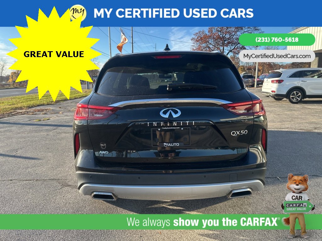 Used 2022 INFINITI QX50 Sensory image 6