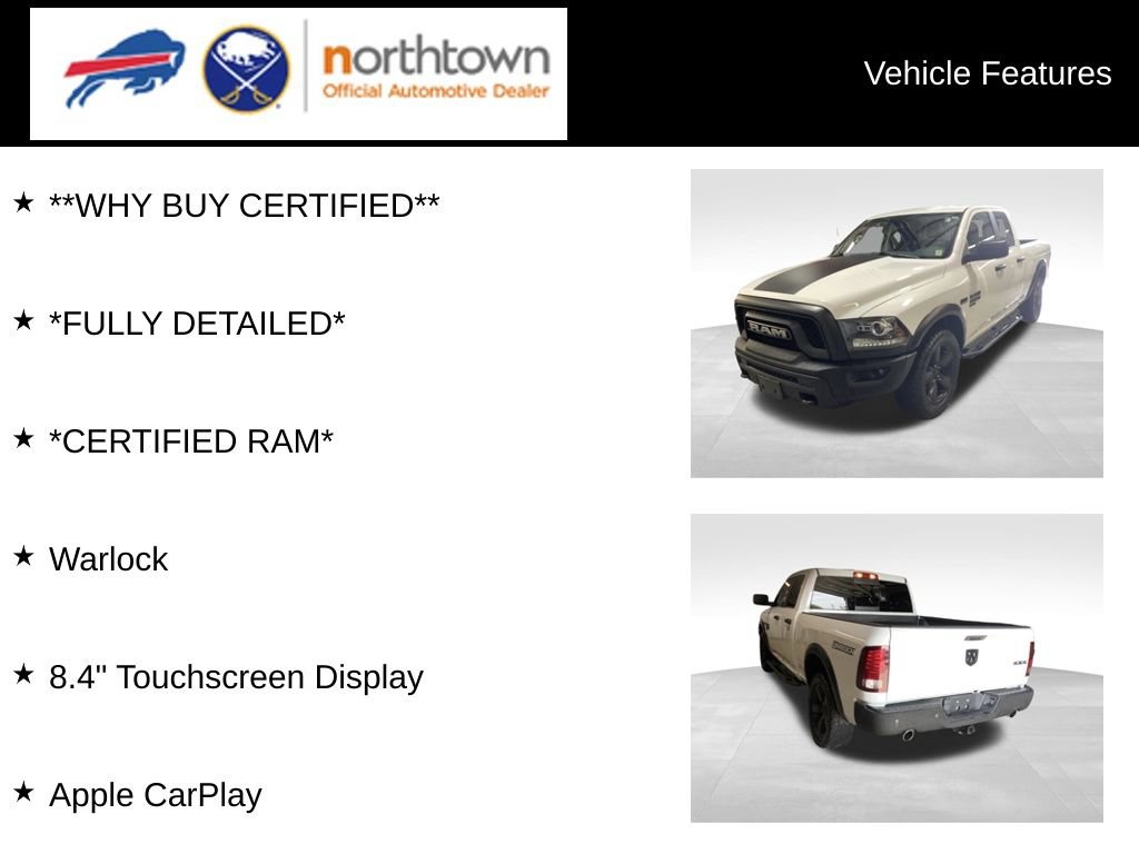 Used 2020 RAM 1500 Warlock w/ Electronics Group AWD/4WD image 4