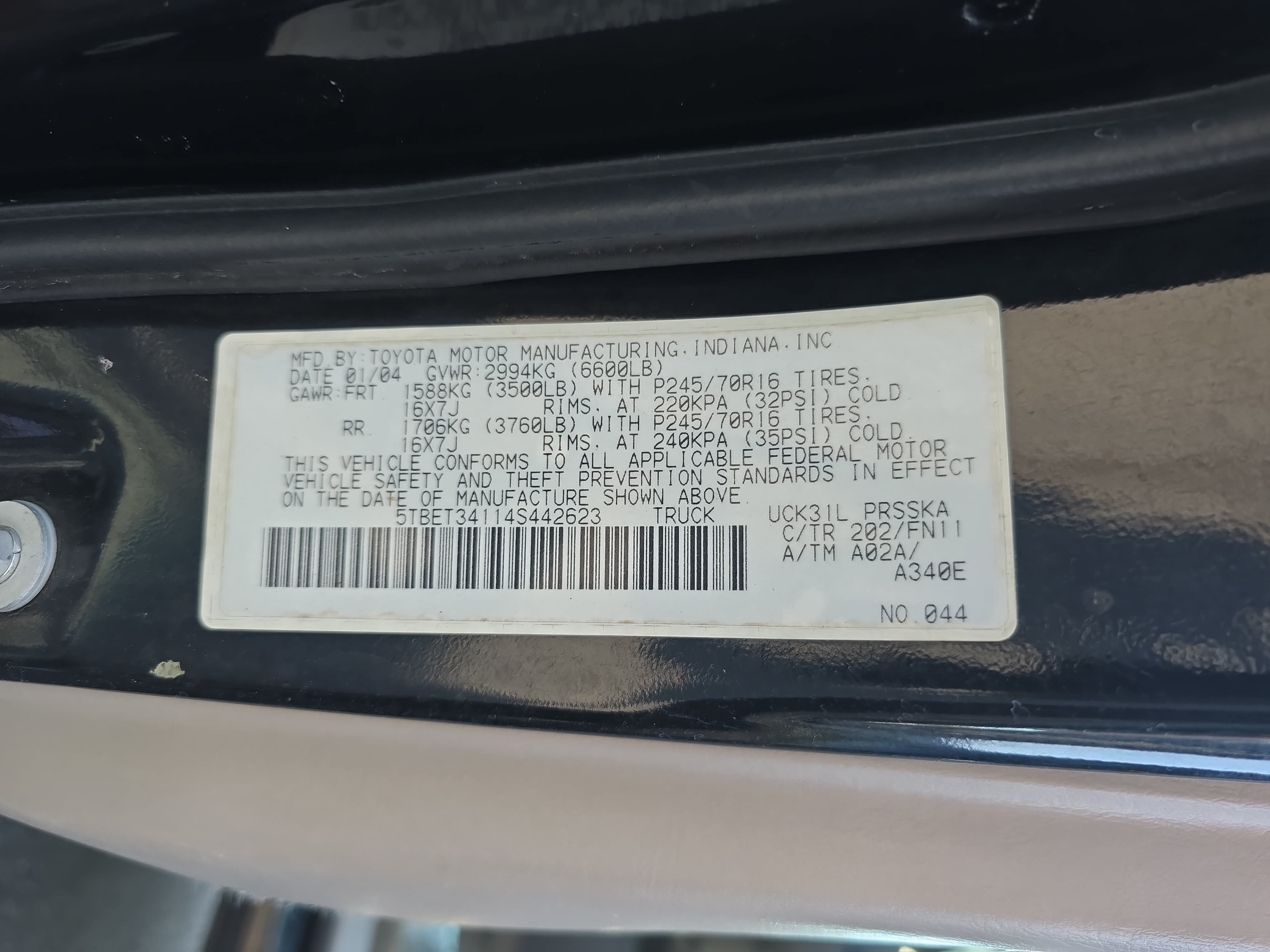 Used 2004 Toyota Tundra SR5 RWD image 32