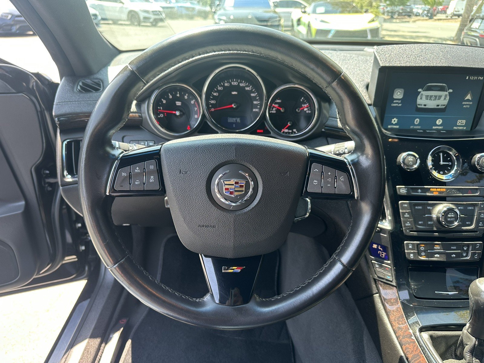 Used 2012 Cadillac CTS V Coupe w/ Wood Trim Package RWD image 14