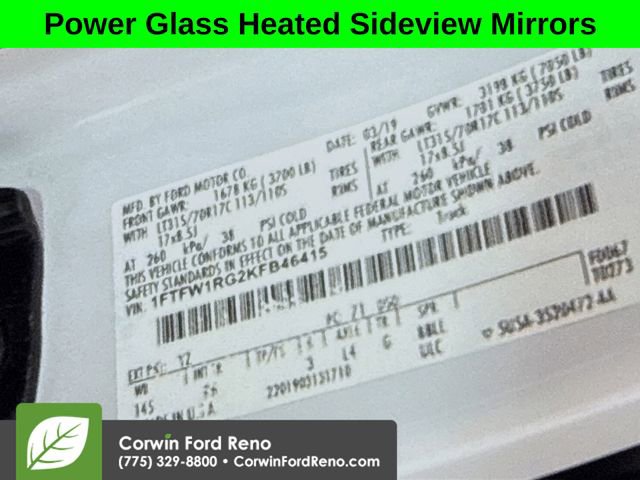 Used 2019 Ford F150 Raptor w/ Equipment Group 802A Luxury image 32