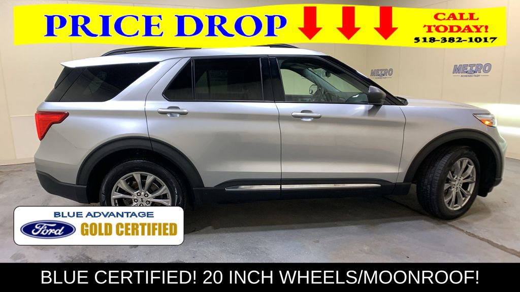 Certified 2022 Ford Explorer XLT w/ Equipment Group 202A AWD/4WD image 2