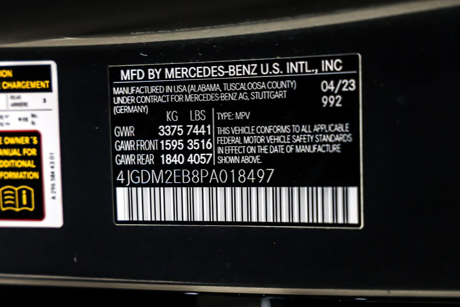 Used 2023 Mercedes-Benz EQS 450+ 4MATIC SUV image 24