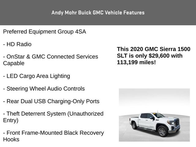 Used 2020 GMC Sierra 1500 SLT w/ SLT Premium Package AWD/4WD image 16
