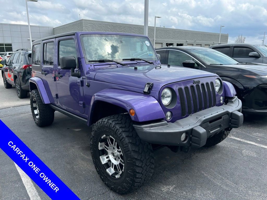 Used 2016 Jeep Wrangler Unlimited Sahara image 1