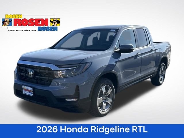 New 2026 Honda Ridgeline RTL