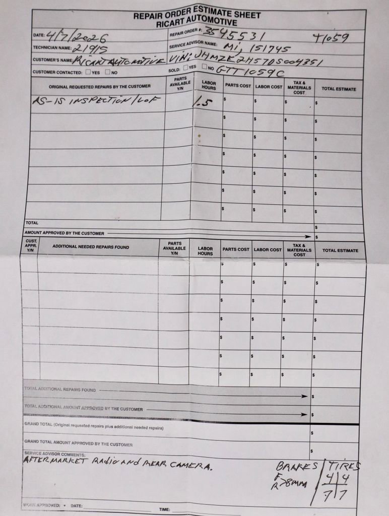 Used 2013 Honda Insight LX image 4