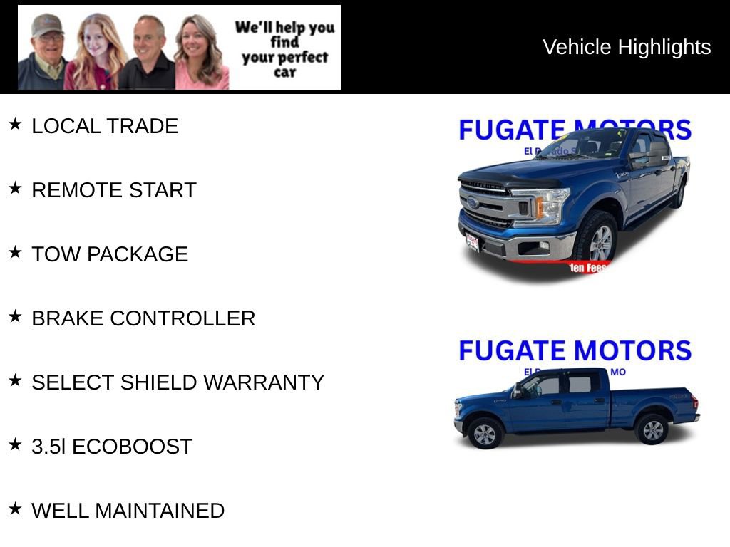 Used 2018 Ford F150 XLT w/ Equipment Group 301A Mid image 8