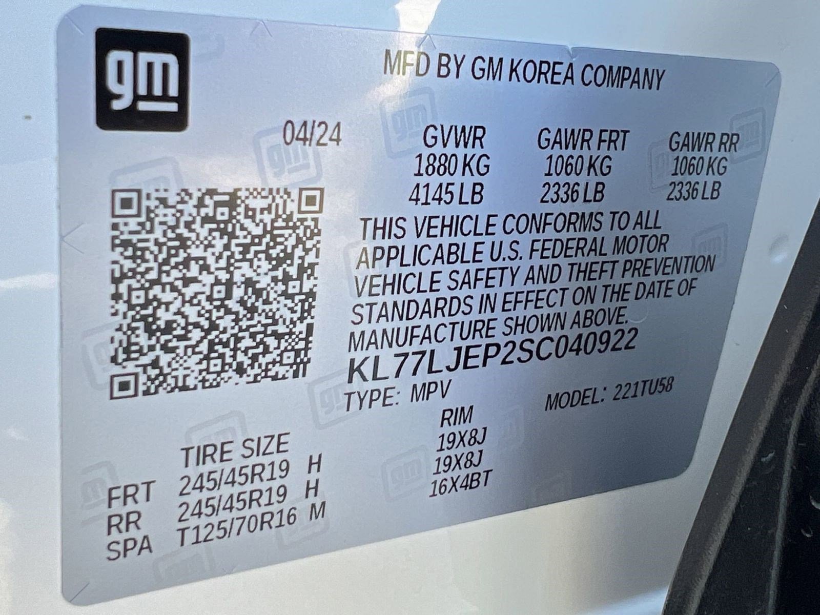 Certified 2025 Chevrolet Trax RS w/ Driver Confidence Package FWD image 21