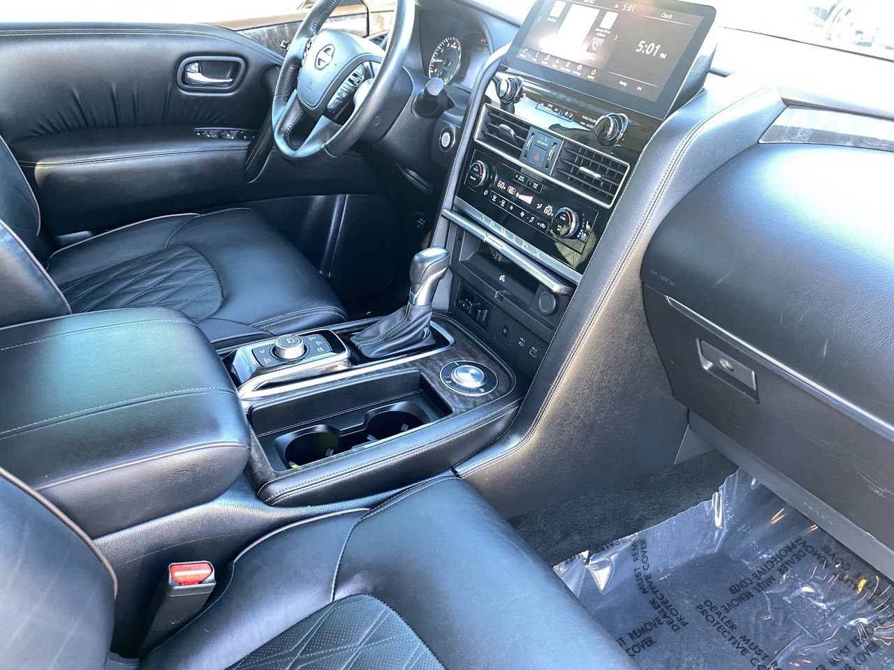 Used 2023 Nissan Armada Platinum w/ Captain's Chairs Package RWD image 9