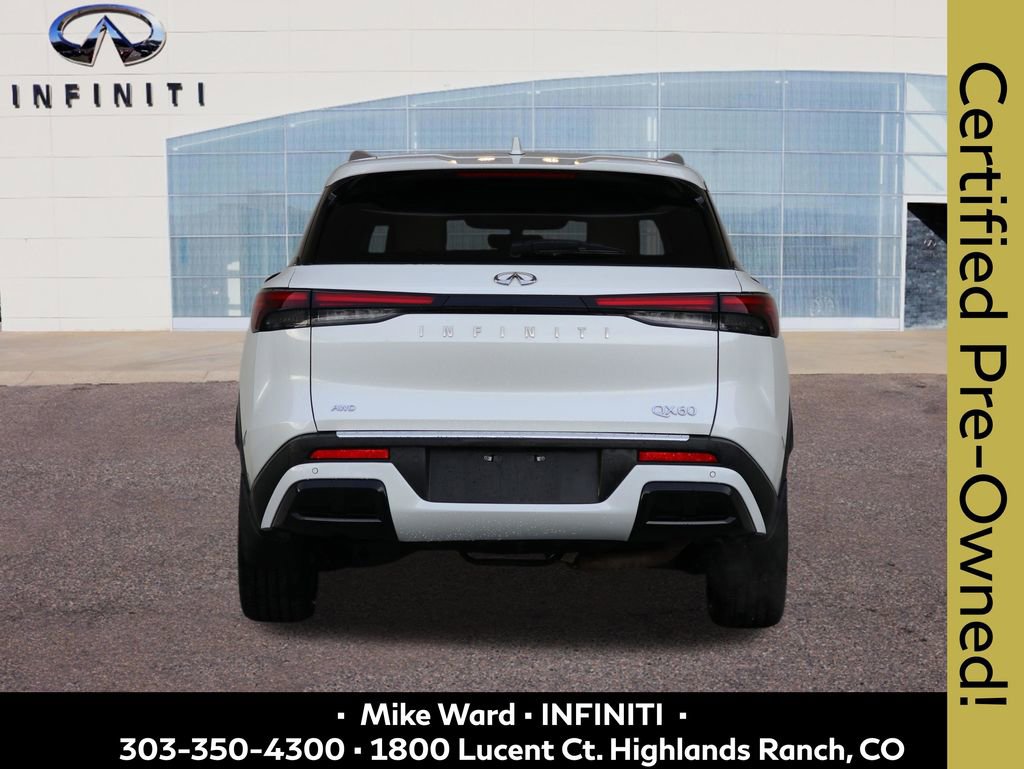 Certified 2023 INFINITI QX60 Luxe w/ Cargo Package image 4