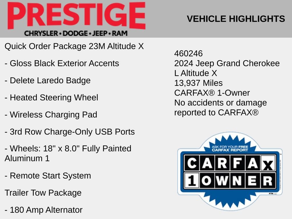Used 2024 Jeep Grand Cherokee L Altitude image 4