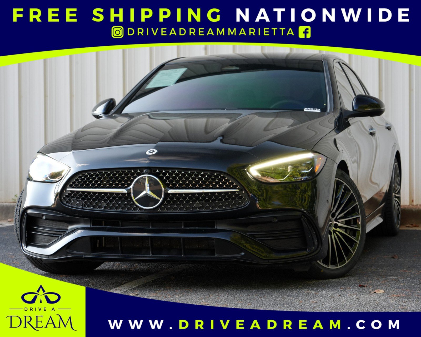 Used 2025 Mercedes-Benz C 300 Sedan w/ AMG Line w/ Night Package image 1