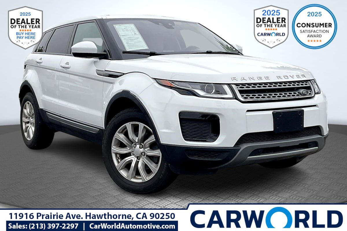 Used 2018 Land Rover Range Rover Evoque SE