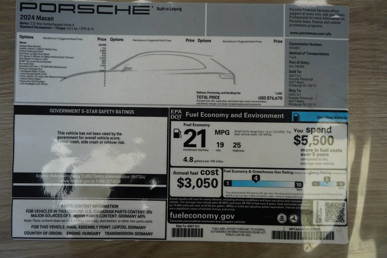 Used 2024 Porsche Macan image 93