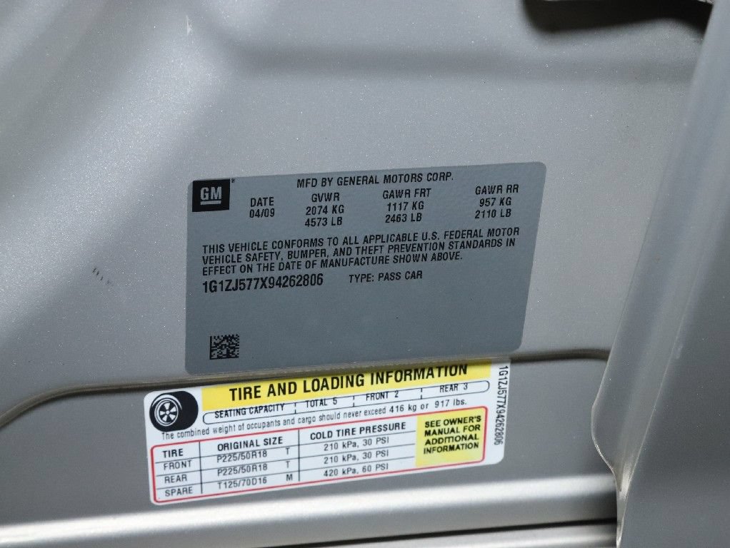 Used 2009 Chevrolet Malibu LT w/ HFV6 Engine Package FWD image 20