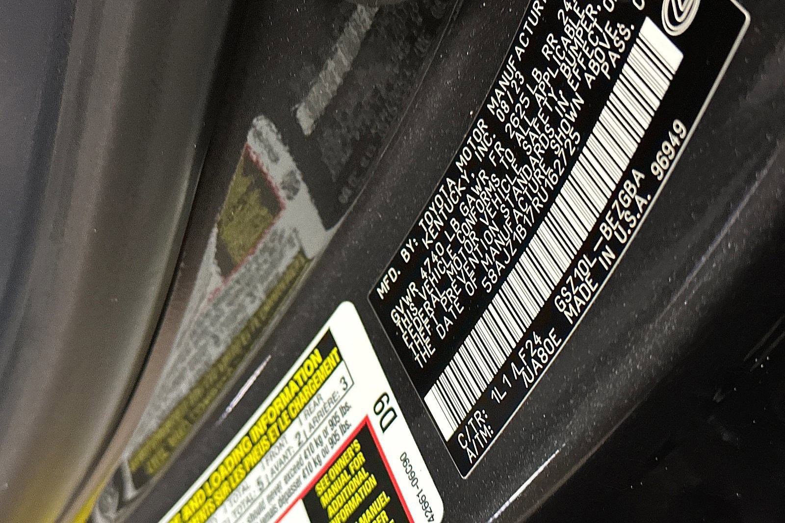 New 2024 Lexus ES 350 F Sport w/ Accessory Package (Z1) image 21