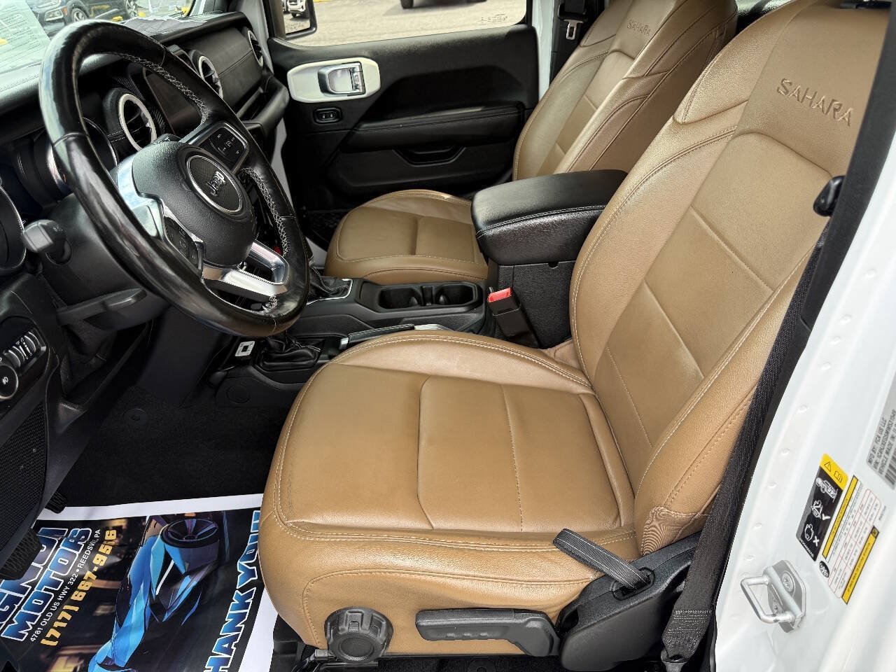 Used 2021 Jeep Wrangler Unlimited Sahara AWD/4WD image 10