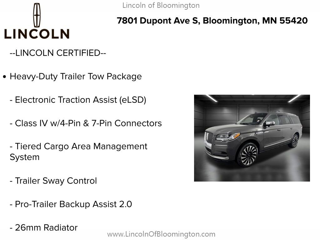 Used 2024 Lincoln Navigator L Black Label image 6