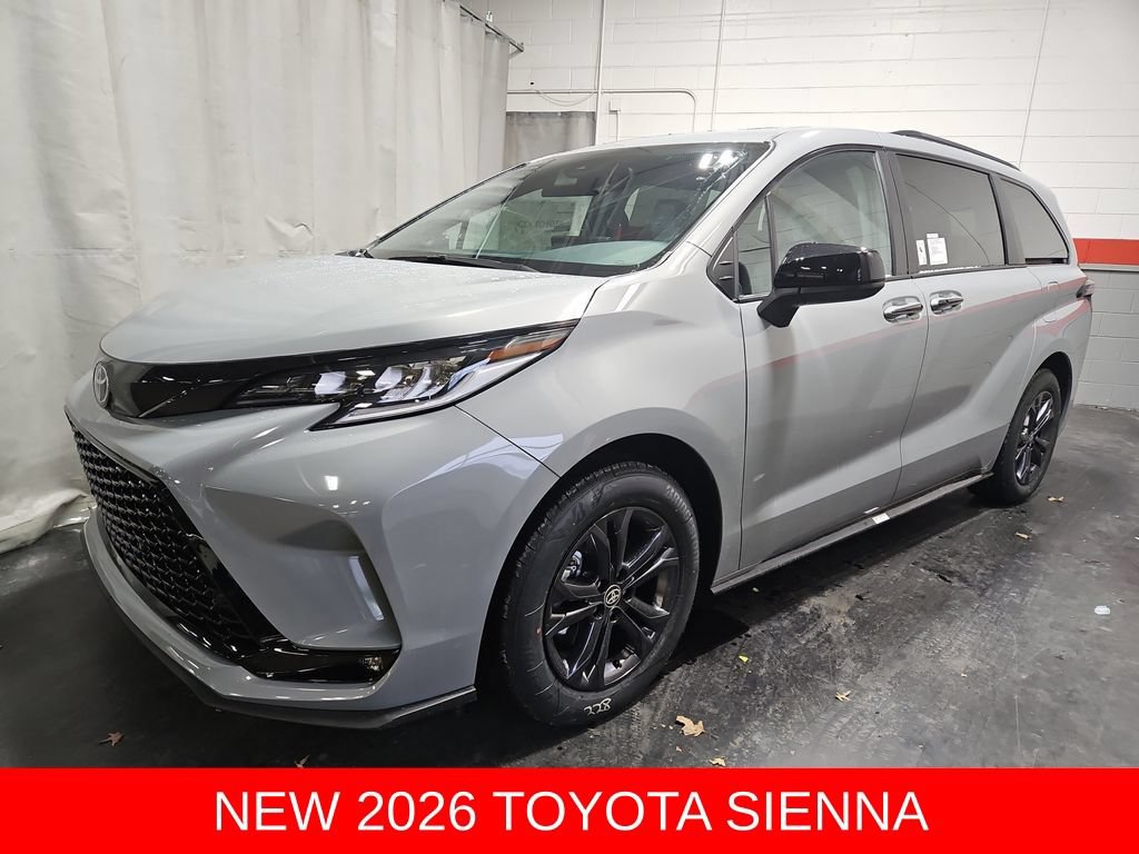 New 2026 Toyota Sienna XSE AWD/4WD image 3