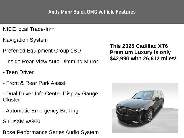 Used 2025 Cadillac XT6 Premium Luxury image 4