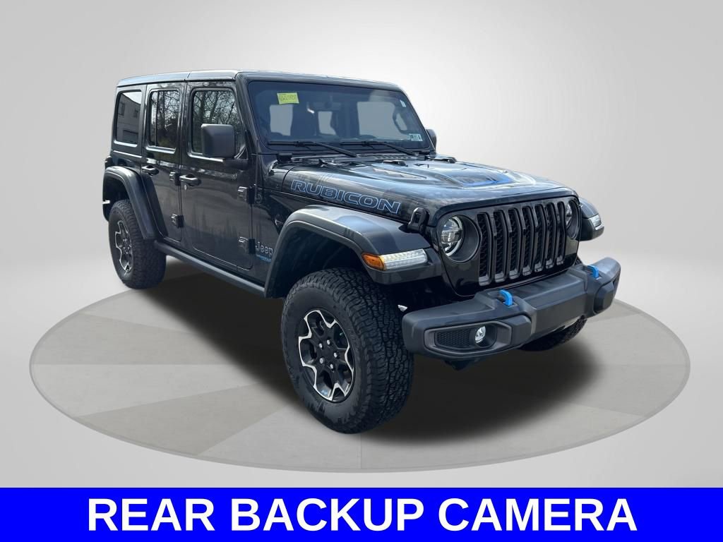 Used 2021 Jeep Wrangler Unlimited Rubicon 4xe w/ Cold Weather Group image 4