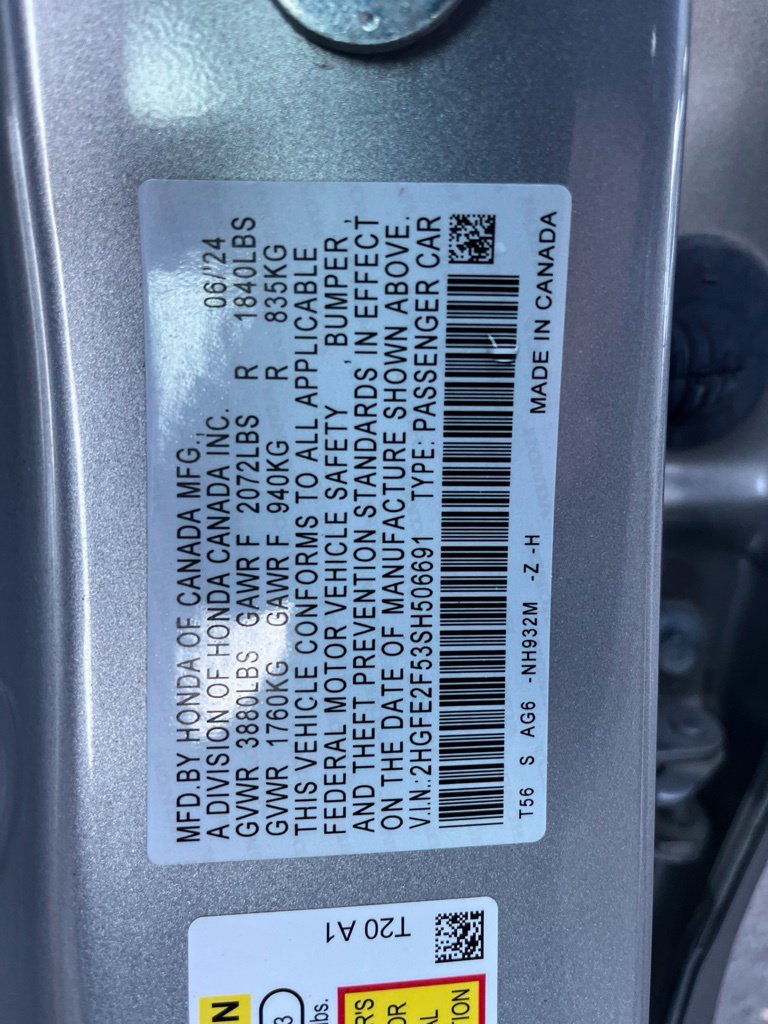 Used 2025 Honda Civic Sport image 11