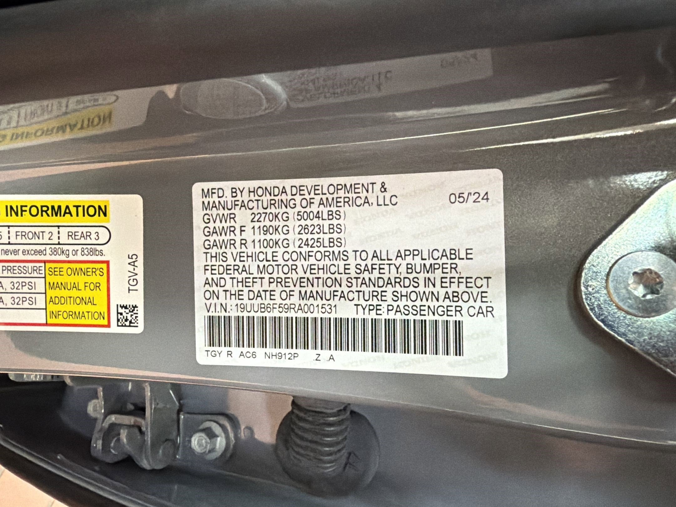 Used 2024 Acura TLX SH-AWD w/ A-SPEC Pkg image 20