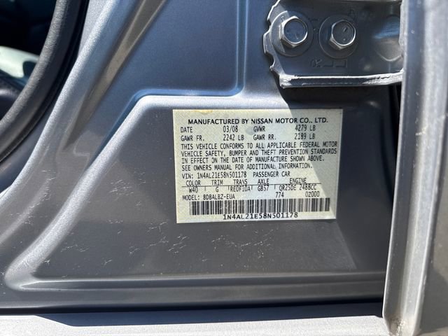 Used 2008 Nissan Altima 2.5 SL w/ SL Pkg FWD image 16