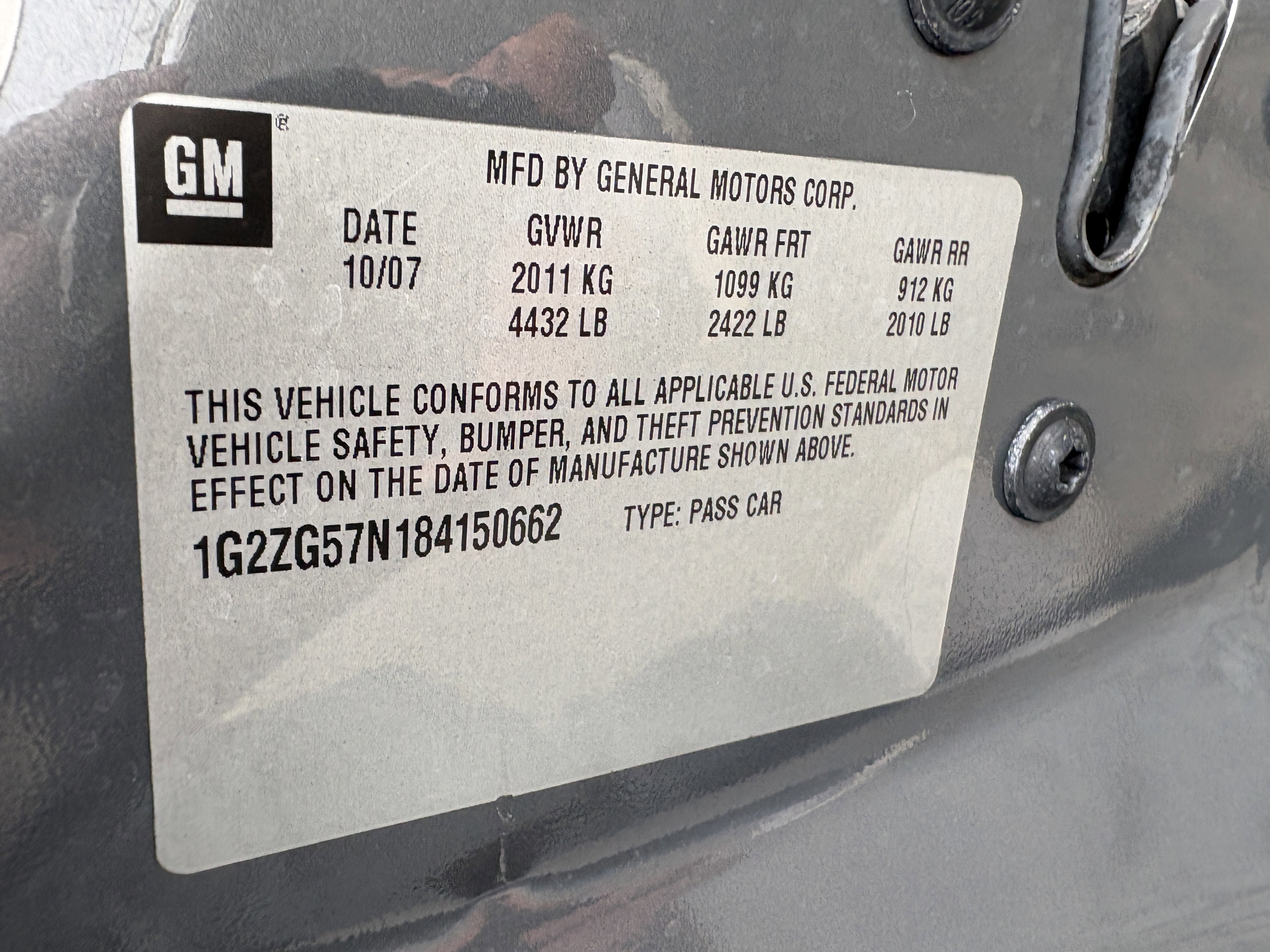 Used 2008 Pontiac G6 Sedan w/ Sport Package image 31