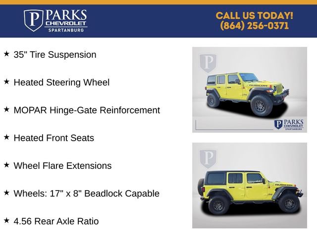 Used 2023 Jeep Wrangler Unlimited Rubicon w/ Xtreme 35 Tire Package AWD/4WD image 5