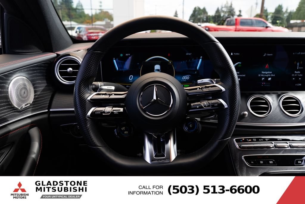 Used 2021 Mercedes-Benz E 53 AMG 4MATIC Sedan w/ Driver Assistance Package image 12