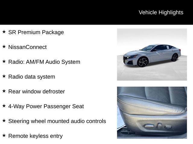 Used 2024 Nissan Altima 2.5 SR w/ SR Premium Package image 8