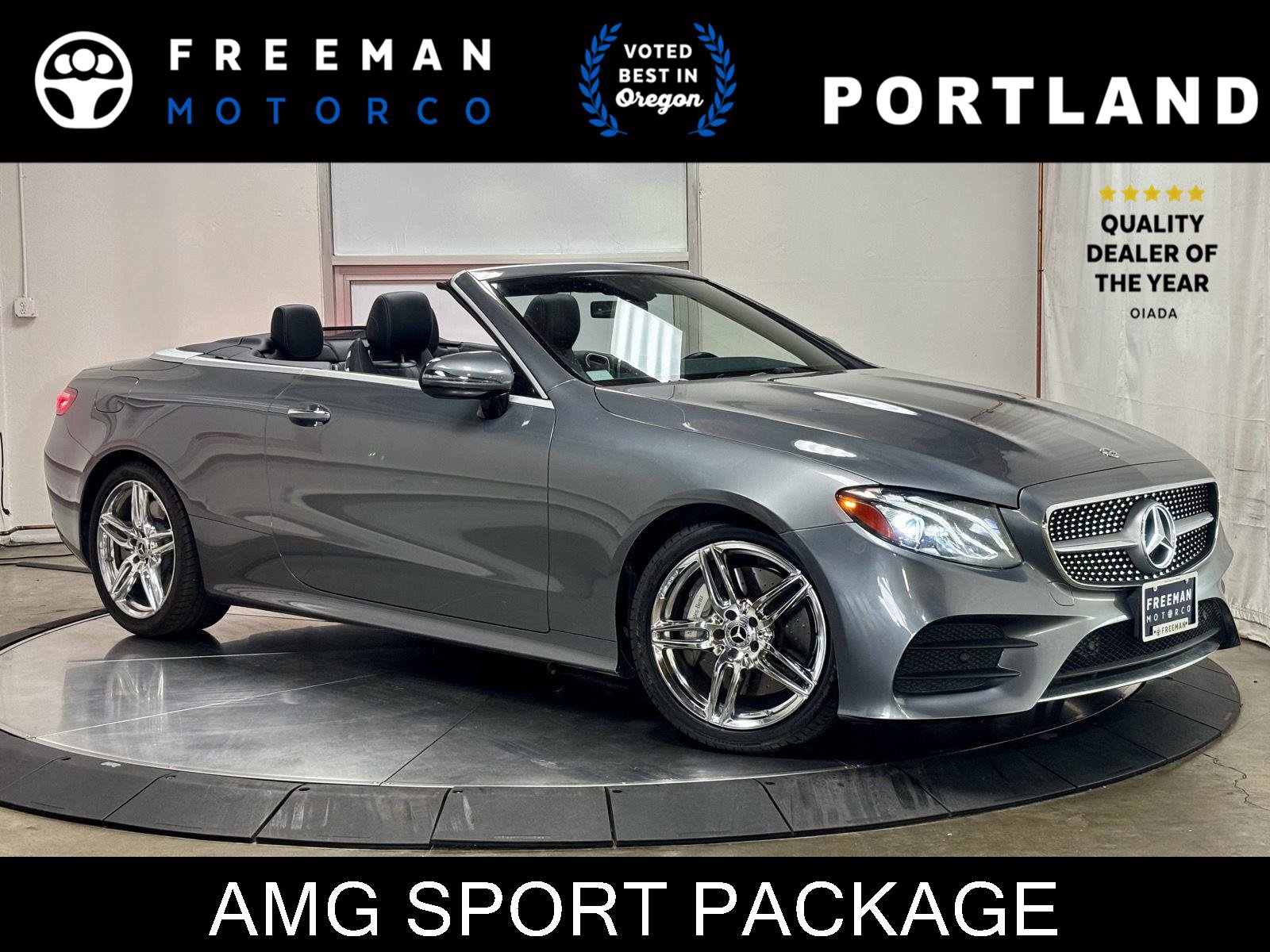 Used 2020 Mercedes-Benz E 450 Cabriolet w/ AMG Line