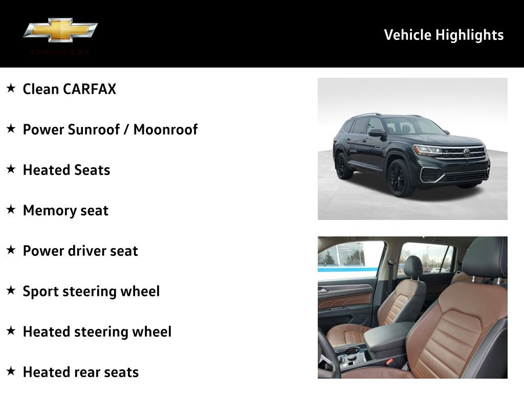 Used 2021 Volkswagen Atlas SEL Premium image 18