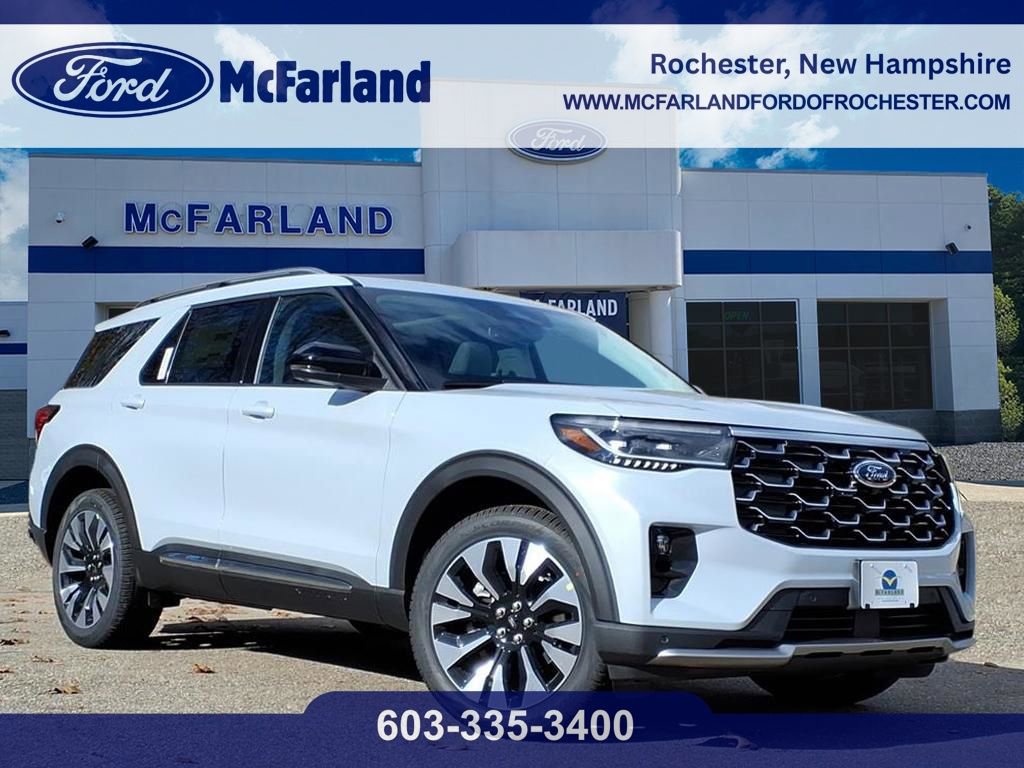 New 2026 Ford Explorer Platinum w/ LUX Leather Package AWD/4WD image 1
